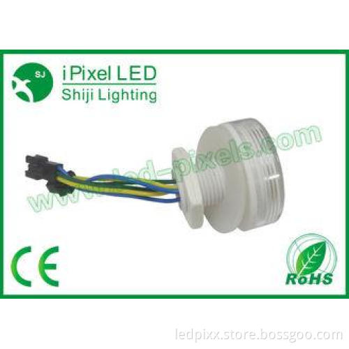 SMD DMX 512 Programmable LED Pixel Light / 9pcs Color Chang